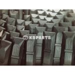 Guốc cao su máy xúc Samsung