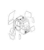 Kính máy xúc Kobelco - Ảnh 3