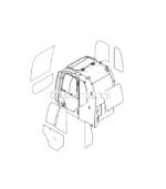 Kính máy xúc Kobelco - Ảnh 2